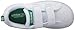 adidas Kids' VS Advantage Clean Sneaker, White/White/Green, 10 Medium US Toddler