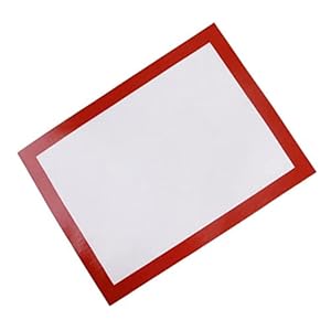 2 Pcs Silicone Pastry Mat Non-stick Baking Mat Fondant Mat Baking Mat Baking Tray Pad Restaurant/bar Equipment Biscuit Mats Kitchen Baking Mat Cooking Mat Silicone Baking Mat Hoement