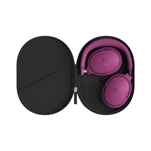 Image of Bose QuietComfort Headphones (2nd Gen) - Wireless Headphones, Active Over Ear Noise Cancelling and Mic, Immersive Audio, USB-C Charging and Lossless Audio, Up to 24 Hours of Play time, Rosewood Mauve