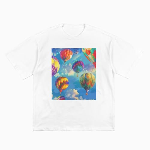 T-shirt bleu ciel en coton à manches courtes pour homme et femme du S au XL