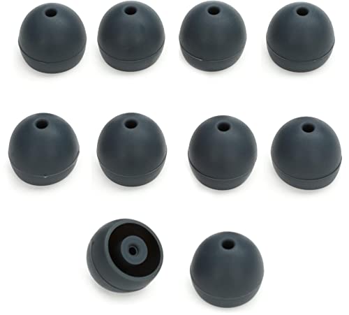 La confezione contiene 5 paia Shure Easfx1 10M Inserti Flessibili Morbidi Per Gli Auricolari Se, Taglia M, Confezione Da 10 Pezzi