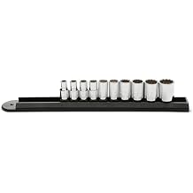 GEARWRENCH 10 Pc. 1/4" Drive 12 Pt. Standard Socket Set, SAE - 80307D