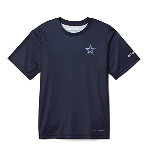 Image of Columbia Kids' Collegiate Terminal Tackle Short Sleeve Shirt