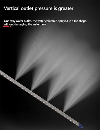 Car Radiator Cleaning Tool - 46in Pressure Washer Wand, Dual-Use Cleaner for Cars & Trucks, Efficient Water Tank Cleaning Accessory, Ideal for Home Use