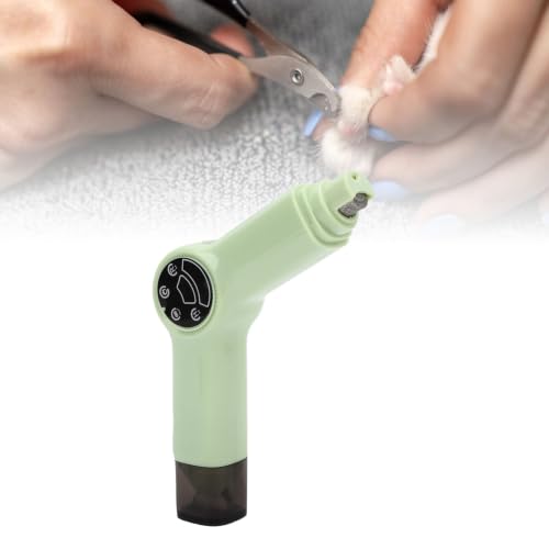 Molinillo de uñas eléctrico para mascotas cortauñas recargable USB 4