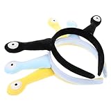 SUPVOX 3 pièces Bandeau Escargot Kawaii Peluche Douce Serre-tête Mignon pour Filles et F...