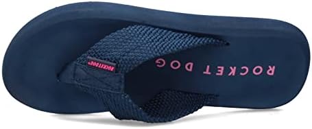 Rocket Dog Women's Sunset Flip Flops, Navy, 7 | Image 4