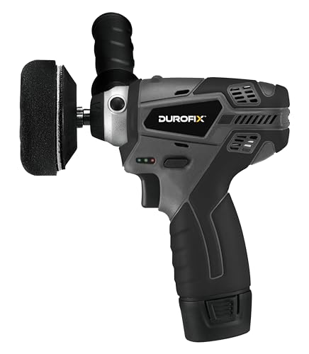 Durofix RS1212 Car Polisher Cordless 12 Volt (10.8v) Polisher (Tool Only), Black - Image 3