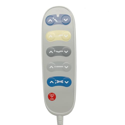 Télécommande électrique DEWERT pour lit d'hôpital motorisé