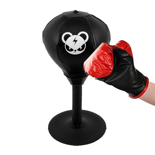 Saco De Boxeo Divertido Infantil - Bola De Golpeo con para La Mesa | Saco De Boxeo con para la Pared | para Mujeres Hombres Niños Niñas Adolescentes Adultos Esposa Novia