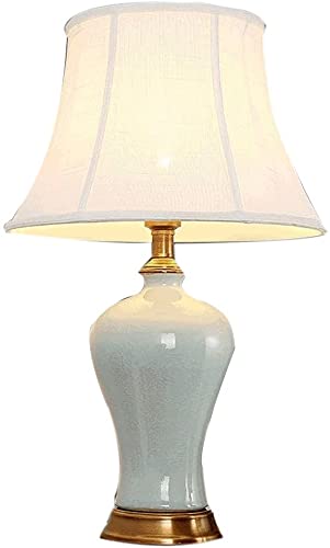 Lampe de table en céramique pour chambre et salon au style épuré