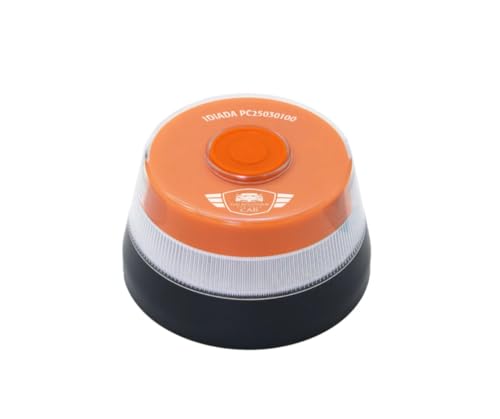 The Boutique For Your Car - Baliza, Luz De Emergencia Con Geolocalización Homologada Por La Dgt, Visibilidad 360 , Luz Led, Incluye 3 Pilas Lr6 Aa The Boutique For Your Car - Baliza, Luz De Emergencia Con Geolocalización Homologada Por La Dgt, Visibilidad 360 , Luz Led, Incluye 3 Pilas Lr6 Aa