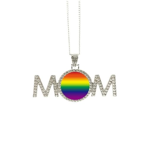 Collier LGBT arc-en-ciel dégradé confortable et sans irritation taille M