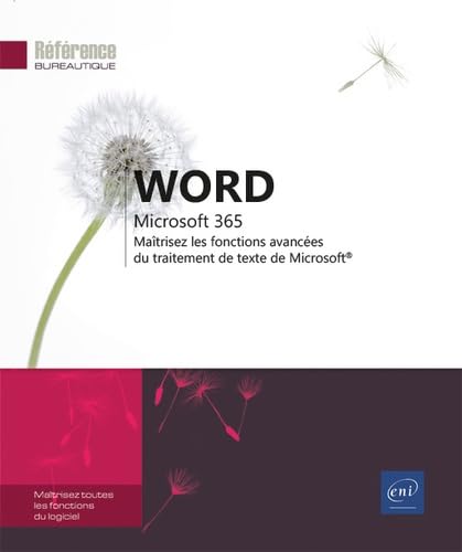 livre Word Microsoft 365: Maîtrisez les fonctions avancées du traitement de texte de Microsoft®