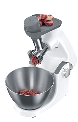 Kenwood-KHH326-Robot-de-Cocina-Multifuncion-1000W-43L-Mezcla-Bate-Amasa-Batidora-de-Vaso-15L-Procesador-Alimentos-14L-3-Discos-Exprimidor-Picadora-Licuadora-PlataBlanco