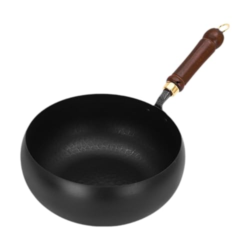 Wok Pan con mango de madera y revestimiento antiadherente miniatura 1