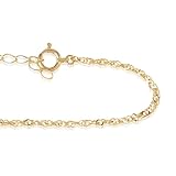 18金ブレスレット レディース k18 ブレスレット 18金 18k スクリュー 1.6mm幅 16cm + 4cm 金