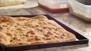 Teglia rettangolare in lamiera bluita 40x60 bordo dritto 2 cm.Stampo da forno utilizzabile anche come vassoio