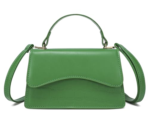 Image of SHUIANGRAN Stylish and Simple Crossbody Bag Small Square bag Purses for Women Satchel Shoulder bag Bag Purse