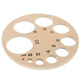 SOLUSTRE Holz-fetalpositionsrad Zervikale Dilatationstabelle Für Hebammen Fetalpositionswerkzeug Zur Geburtsvorbereitungskurs Für Schüler Ärzte Und Hebammen