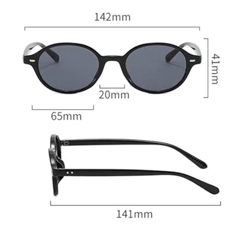 willochra Fashion Retro Small Oval Sunglasses Women Men Rivets Shades Fashion Eyewear Luxury punk Sun Glasses UV400 F274