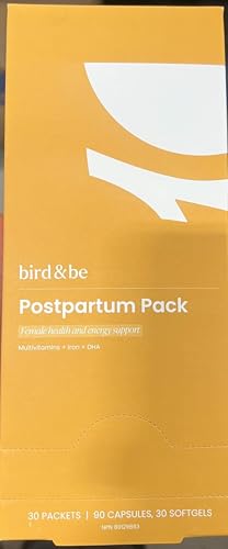 bird&be Postpartum Recovery Vitamins