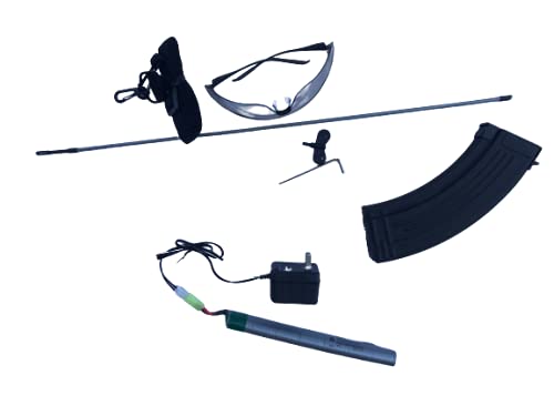 Airgunplace Double Eagle Full/Semi Auto Electric Metal Aeg Ak-47 Rifle Fps 415 Airsoft Gun(Airsoft Gun) #TOP4