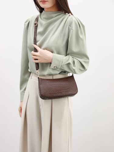 Image of Shoulder Bag for Women Retro Hobo Handbags Cross Body Purses