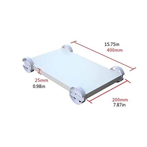 Soporte para CPU de escritorio con ruedas, chasis refrigerado, base de madera, rack desmontable para mainframe (pequeño) miniatura 2