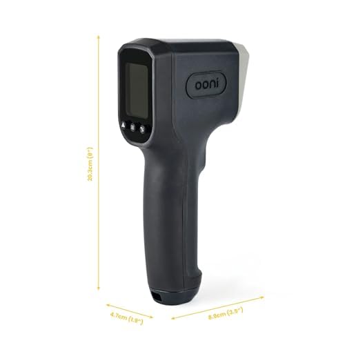 Digital Infrared Thermometer Gun - Instand Read Digital Thermometer with LCD Display, for Indoor and Outdoor Cooking, Barbecue Laser Thermometer