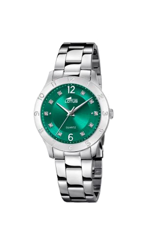 Montre Quartz Lotus 18569/C en Acier Inoxydable Cadeau Idéal Femme