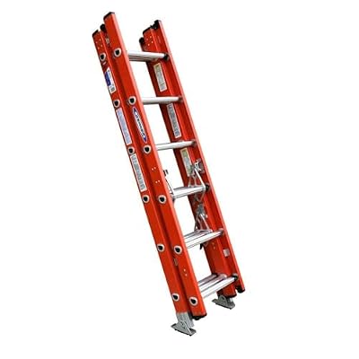 Extension Ladder,Fiberglass,16 ft,IA