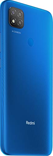 XIAOMI Redmi 9C NFC-Smartphone con Pantalla HD+ de 6.53" DotDrop (3GB+64GB, Triple cámara Trasera de 13MP con IA, MediaTek Helio G35, Batería de 5000 mAh, 10 W de Carga rápida), Azul [Ver. Española]