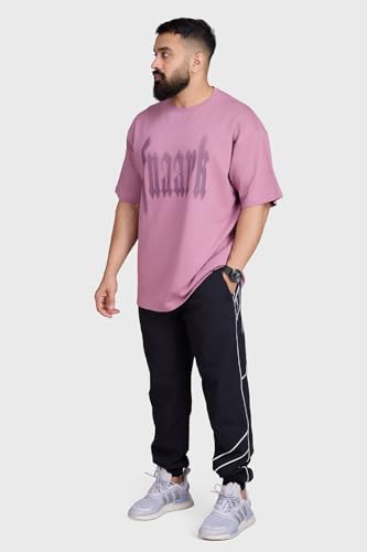 Image of FUAARK Blurred Oversized Sports and Gym T-Shirt for Men