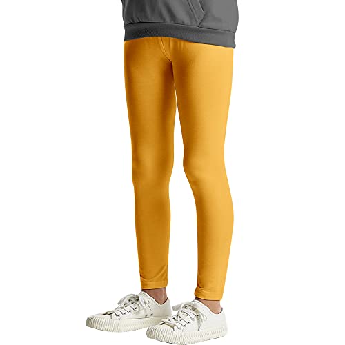 L&K-II Kinder Leggings Basic Uni Farbe Mädchen Tanzhose Baby Leggins...