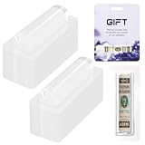 40 Pack Clear Plastic Dome Lip Balm Holder, Money Holder, Lip Balm Plastic Cover with Adhesive Back, Waterproof Chapstick Money Cash Pouches for Crafts, Gift Card, DIY Crafts