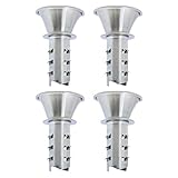 Zitronenpresse, manuelle Zitronenpresse aus Edelstahl, 2025 neue Zitronenpresse mit Schraubverschluss, manuelle Entsafter mit integriertem Filter, Orangen-Zitruspresse, Limettenpresse für Cocktails