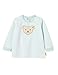 Produktbild Steiff Baby-Jungen mit süßer Teddybärapplikation Sweatshirt, Blue Glow, 086