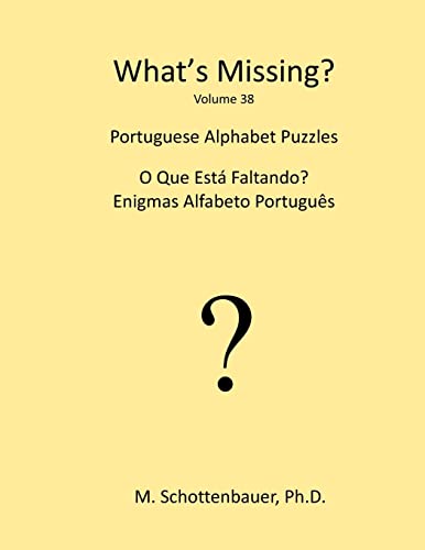 What's Missing?: Portuguese Alphabet Puzzles