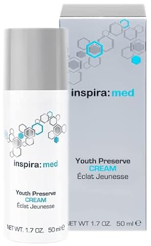 inspira: cosmetics Med Krem pielęgnacyjny do młodzieńczej pięknej skóry, krem do pielęgnacji młodzieńczej cery, 50 ml