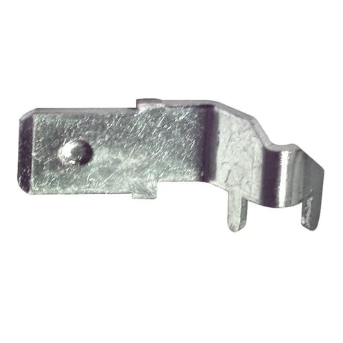 Terminal faston macho 6,35 mm TE Connectivity 160650-2 serie 250 para placa de circuito impreso