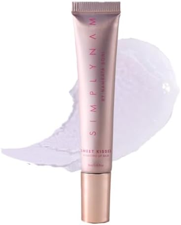 Sweet Kisses Hydrating Lip Balm | Vegan Hydrating Lip Butter | With Jojoba Oil and peptides | 3-in-1 Formula for Long Lasting Hydration | Non-Sticky | High Gloss | Clear - Sugar