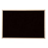 5603750489740. Bi-OFFICE Kreidetafel, Rahmen Buche-Optik, 900 x 600 mm