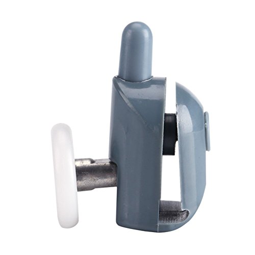 8pcs Kit Rulli per porte doccia TOPINCN Rulli Doccia Cuscinetti Box Doccia Twin Bottom Top Pulegge Ruote Runners Bathroom Kit di ricambio rulli inferiori superiori (Single wheel)