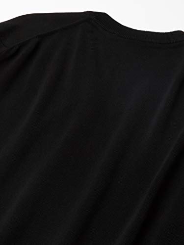 Lacoste Men's Long Sleeve Regular Fit V-Neck Organic Cotton Sweater, Black, 4X-Large #TOP1