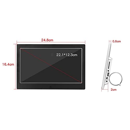 Marco digital 10 pulgadas pantalla HD 1366x768 con USB y lector SD 3