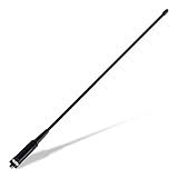 ham radio 900 mhz Presa SMA lunghezza 35 cm, frequenza 136-174/200-260/400-520 MHz. (Antenna Tri-Band Flex)