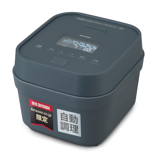 アイリスオーヤマ 炊飯器 5.5合 IH式 自動調理モード搭載 RC-IGA50AZ-DA...