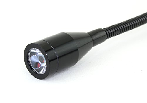 Lámpara LED mini cuello de ganso 12V para panel miniatura 5