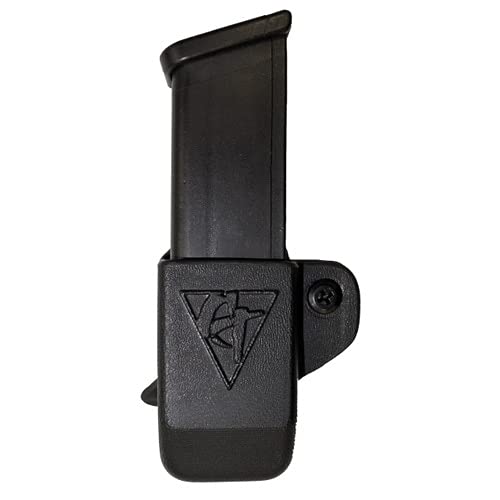 Comp-Tac Single Magazine Pouch With Belt Clip - Size 13 - Left Side Carry For Right-Handed Shooters - Compatible With Sw Mp Shield .45 #TOP21
